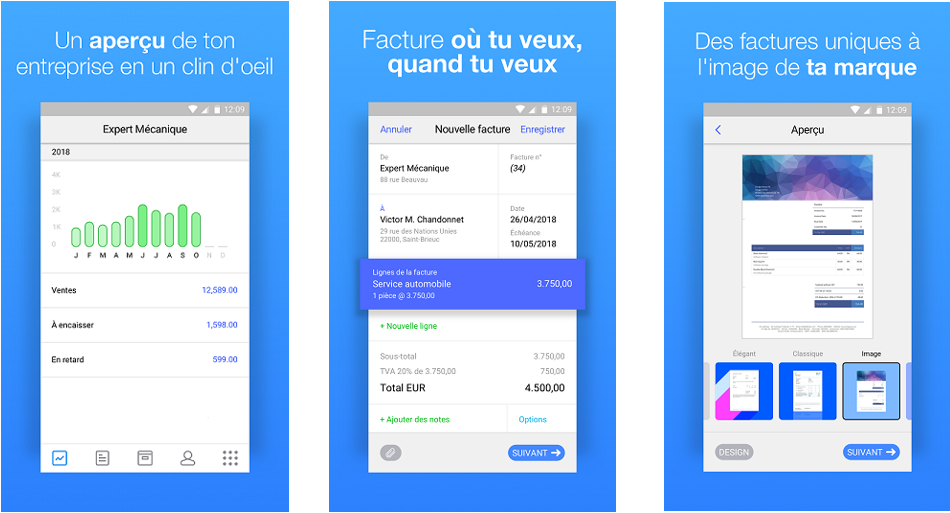nouvelle app facturation android debitoor