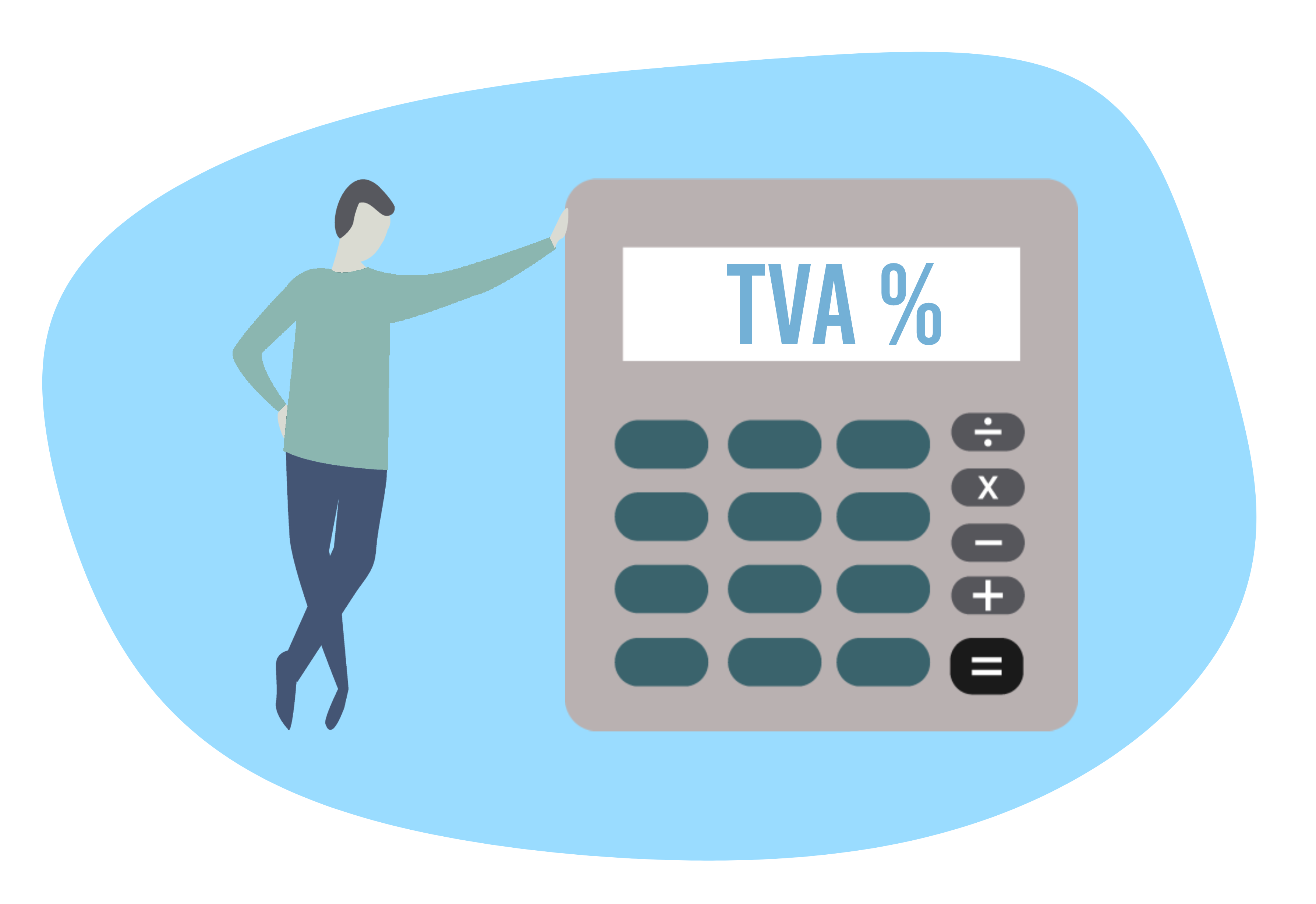 Calcule la TVA de ton entreprise en quelques instants sur le logiciel Debitoor.